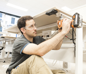 working in maintenance