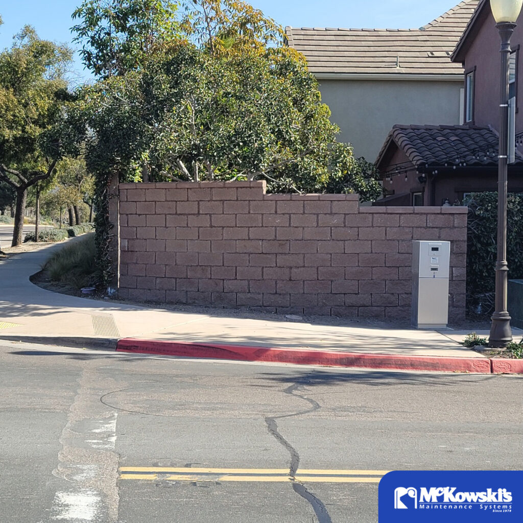 Perimeter Wall Rebuild for HOA in Del Sur California